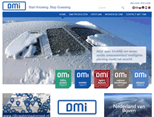 Tablet Screenshot of dmi-report.nl